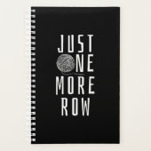 Crocheting Funny Gezegde Yarn Gift Planner (Voorkant)