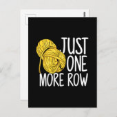 Crocheting Knitting Briefkaart (Voorkant / Achterkant)