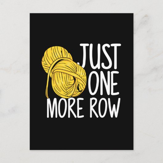 Crocheting Knitting Briefkaart (Voorkant)