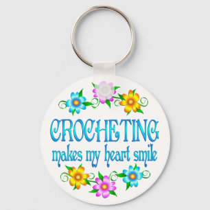 Crocheting Smile Sleutelhanger