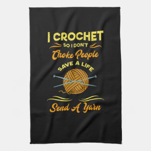 Crocheting Theedoek