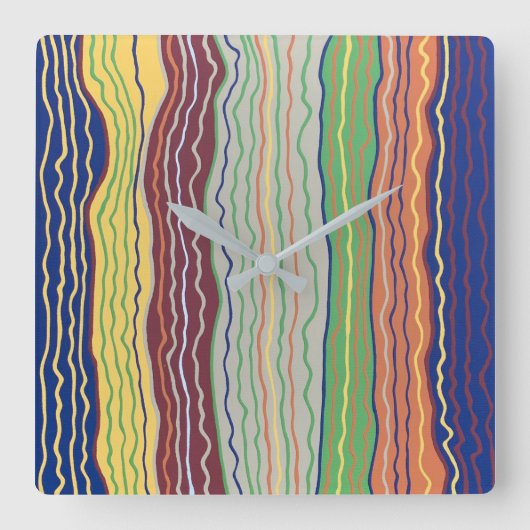 Crochets modernes 3 Horloge murale (Recto)