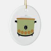 Crock Pot Keramisch Ornament (Rechts)