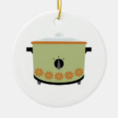 Crock Pot Keramisch Ornament (Voorkant)