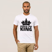 CROCK POT KING DAD T-SHIRTS (Devant entier)