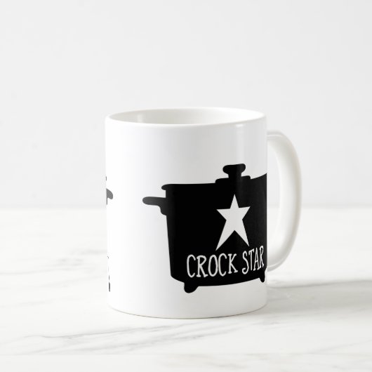 Crock Star Coffee Mok (Voorkant rechts)