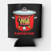 Crock Star Crock Pot gepersonaliseerd Blikjeskoeler (Voorkant)