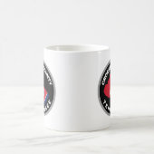 Crockett County patch emblème café tasse (Centre)