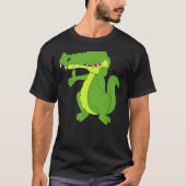 Crocodile Alligator Matching Group Halloween Costu T-shirt (Voorkant)