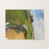 Crocodile Attrapant Une Balle De Golf, Puzzle (Horizontal)