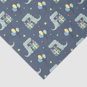 Crocodile Birthday Party Tissuepapier (Detail)