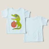 CROCODILE CELEBRATING CHRISTMAS (Ontwerp Voorkant & Achterkant)