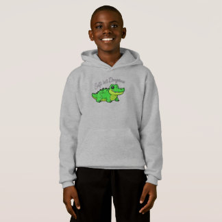Crocodile de dessin animé joueur - Doux mais dange