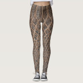 Crocodile Design Leggings (Devant)