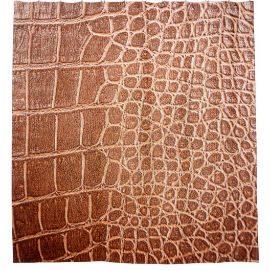 Crocodile leather pattern backgroundabstract,allig douchegordijn (Voorkant)