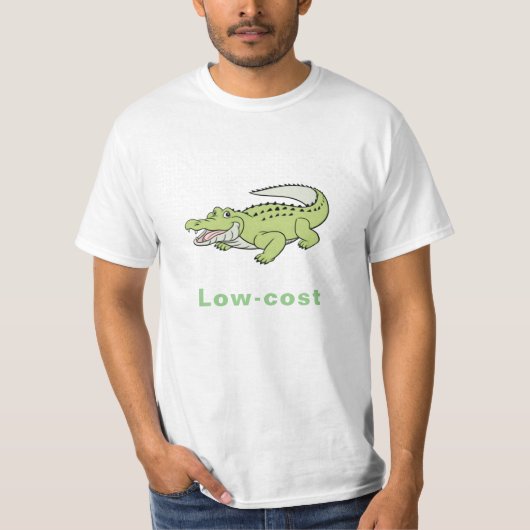 Crocodile low-cost Tshirt  (Devant)