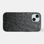 Crocodile noir moderne (Verso Horizontal)