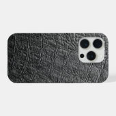 Crocodile noir moderne (Verso Horizontal)