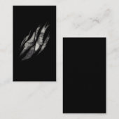 Crocodile Teeth Alligator Lover Visitekaartje (Voorkant / Achterkant)