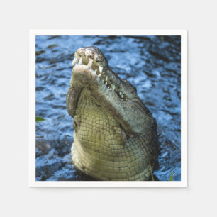 Crocodile Teeth Water Servet