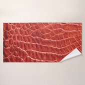Crocodile texture cuir (Serviette de bain)