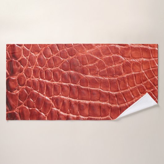 Crocodile texture cuir (Serviette de bain)