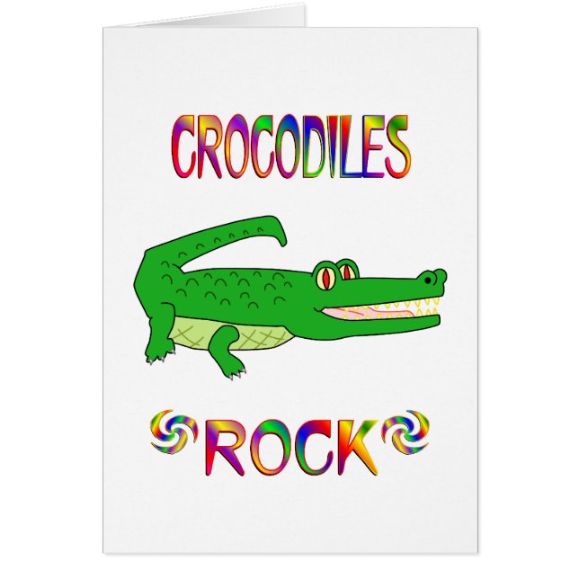 CROCODILES ROCK (Voorkant)