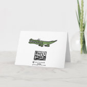 crocopile kaart (Achterkant)