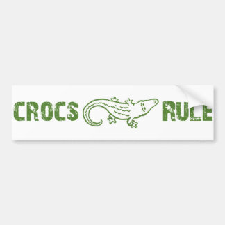 Crocs Rule Bumpersticker