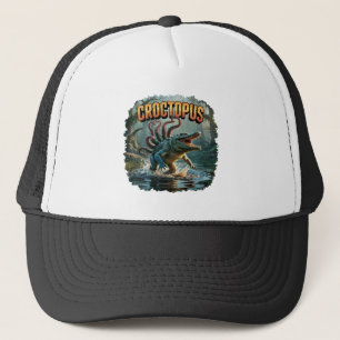 Croctopus illustratie Combo Creature Grappig Trucker Pet