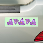 Crocus 1, Crocus 1, Crocus 1, Crocus 1, Crocus 1 Bumpersticker (Op auto)