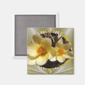 Crocus 20 ~ aimant (Recto/Verso)