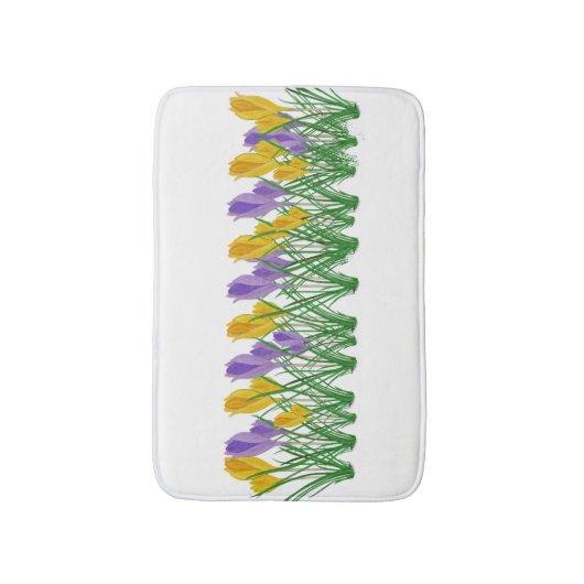 Crocus Bathmat Badmat (Voorkant Verticaal)