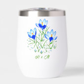 Crocus bleus (Avant)