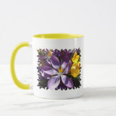 Crocus Colors Coffee Mok (Links)