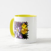 Crocus Colors Coffee Mok (Voorkant links)