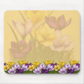 Crocus Crocus Mousepad Muismat (Voorkant)