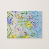 "Crocus Day" 110 pièces Jigsaw Puzzle (Horizontal)