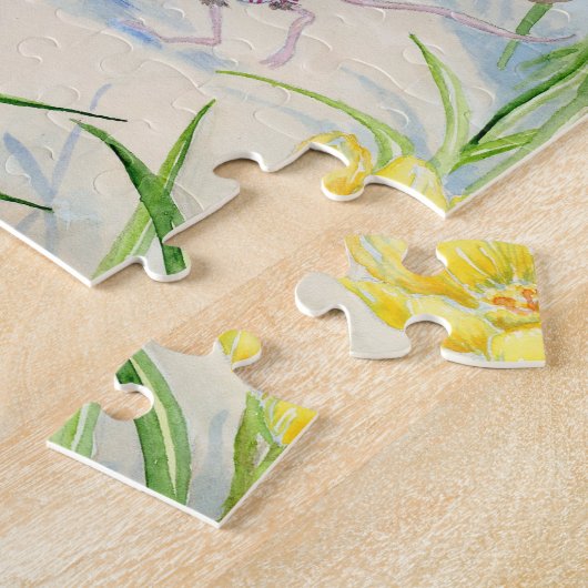 "Crocus Day" 110 pièces Jigsaw Puzzle (Côté)