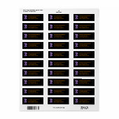 Crocus Etiket (Full Sheet)