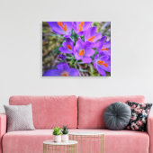 Crocus Fine Art Canvas Afdruk (Insitu (Woonkamer))