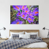 Crocus Fine Art Canvas Afdruk (Insitu (Slaapkamer))