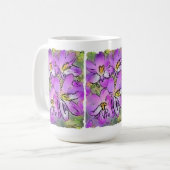 CROCUS FLEURS CAFÉ MUG (Devant gauche)