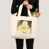 Crocus Flower Grunge Grote Tote Bag (Voorkant (product))