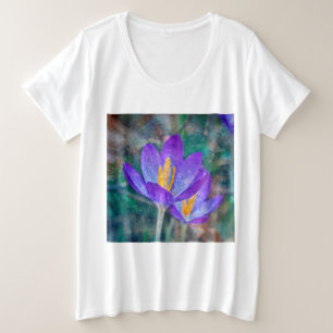 Crocus Grote Maat T-shirt