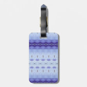 Crocus Ikat 6 Bagagelabel (Achterkant verticaal)