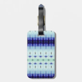 Crocus Ikat 6 Recoleta Bagagelabel (Achterkant verticaal)