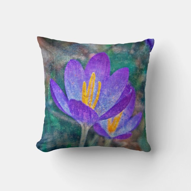 Crocus Kussen (Voorkant)