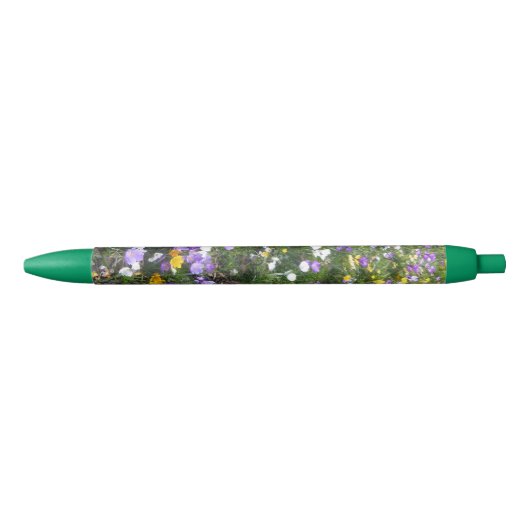 Crocus Multicolor Spring Flowers Green Pen (Voorkant)