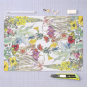 Crocus Poppy Iris Foxglove Flowers Tissue Paper Tissuepapier (Craft)